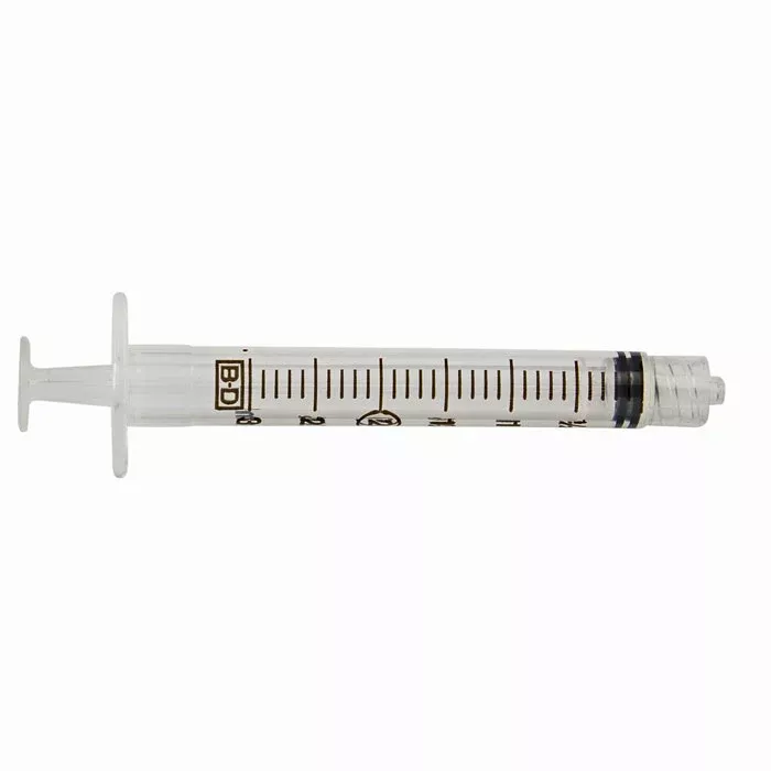 BD Plastipak 3 mL General Purpose Syringe with Luer Lok Tip Without Safety 200/Box