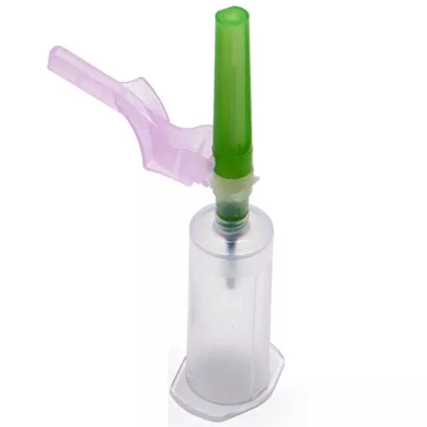 BD Vacutainer Eclipse Blood Collection Needles with Pre-Attached Holder 22 Gauge X 1.25” Thin Wall, 100/case