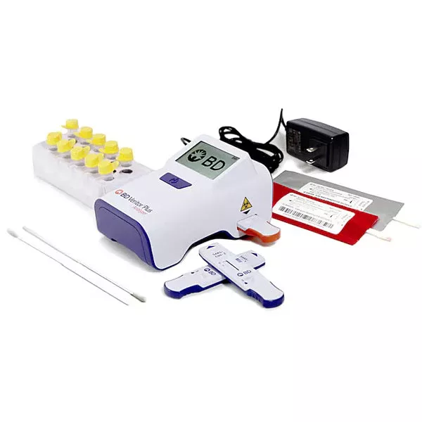 BD Veritor System 10 Flu A+B Control Swab Sets For BD Veritor System Reader and Flu A+B Test, 10 Sets per Box