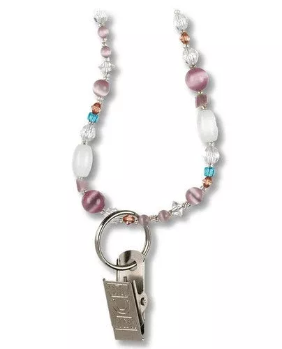 Beaded Nurse Lanyard with Magnetic Breakaway