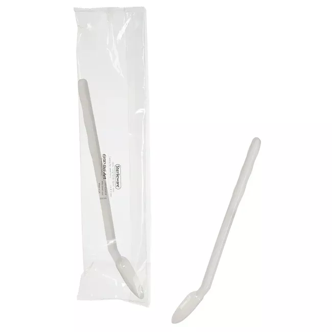 Bel-Art™ Sterileware™ Extra-Long, Bent Handle Spoons