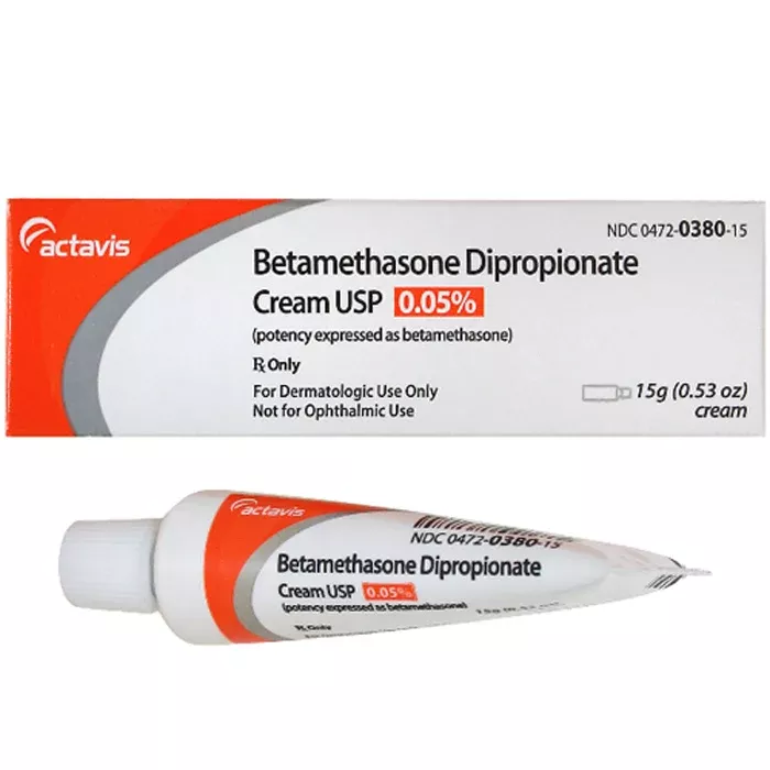 Betamethasone Cream Dipropionate 0.5% 15 grams (Rx)