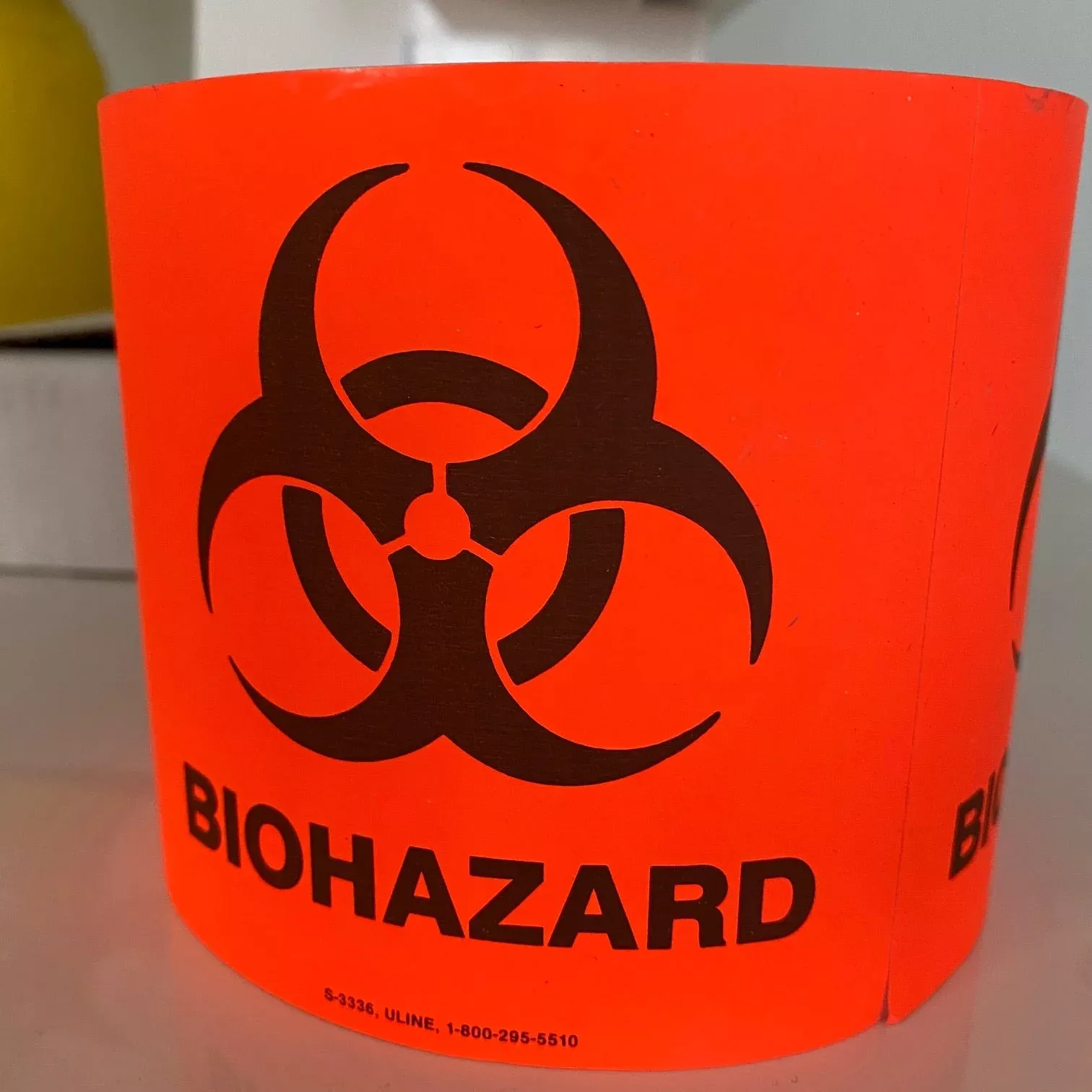 Bio Hazard Decal - Pack of 10