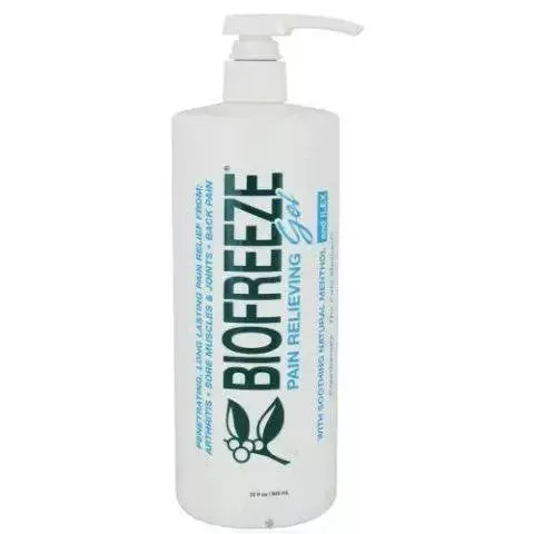 Biofreeze Gel Cold Therapy Pain Relief 32 oz Pump Bottle