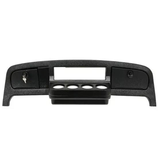 Black Dash Cover for EZGO T48 Golf Carts (2015 – Up)