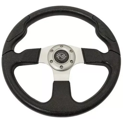 Black Rally Steering Wheel