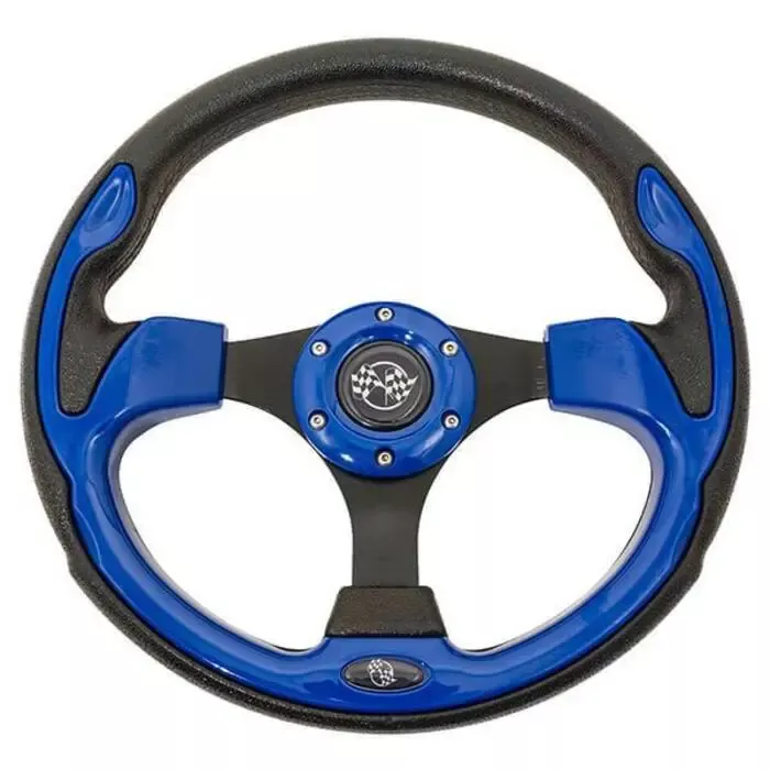 Blue Rally Steering Wheel