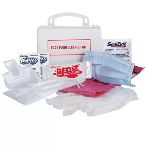 Body Fluid Clean-up Kit with Hard Case