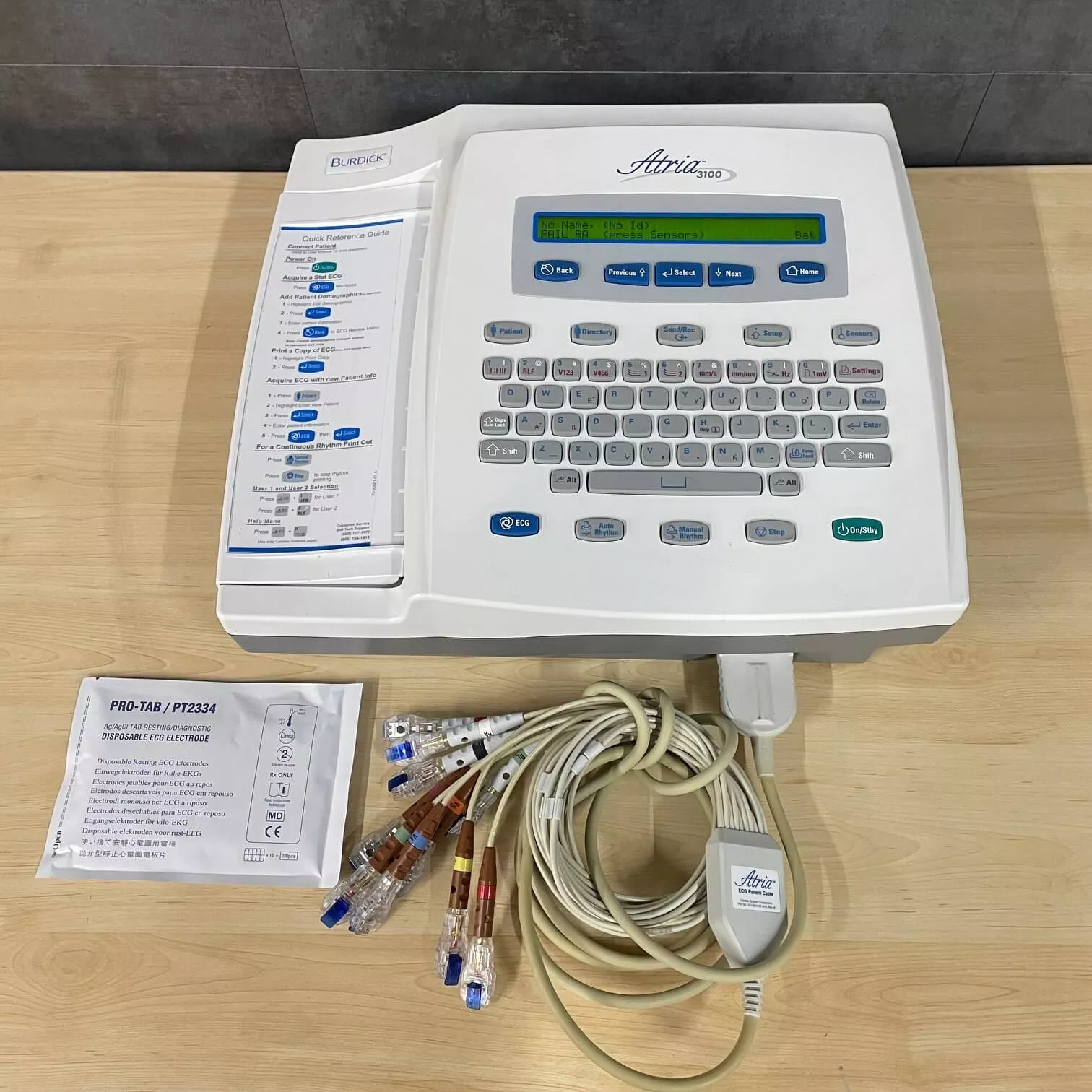 Burdick Atria 3100 EKG Machine