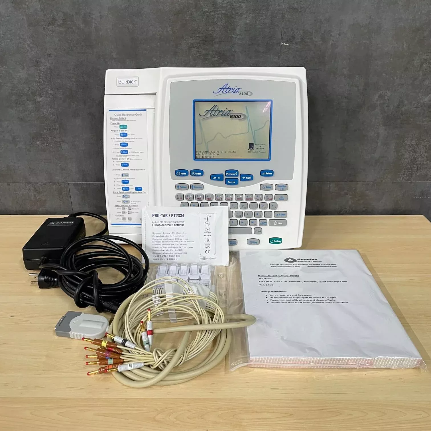Burdick Atria 6100 EKG Machine