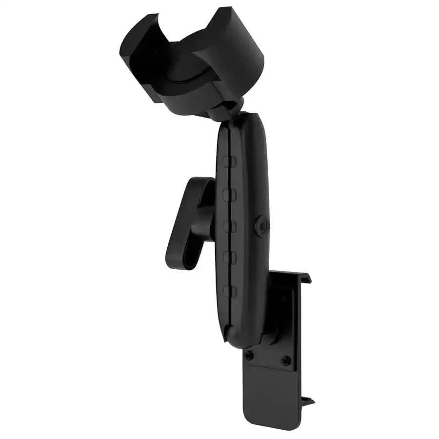 CaddyBar Mobile Device Holder – Expandable Golf Cart Mount with 360° Rotation and Secure Installation