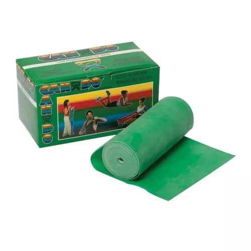 Cando Exercise Band Green Medium6-Yard Roll