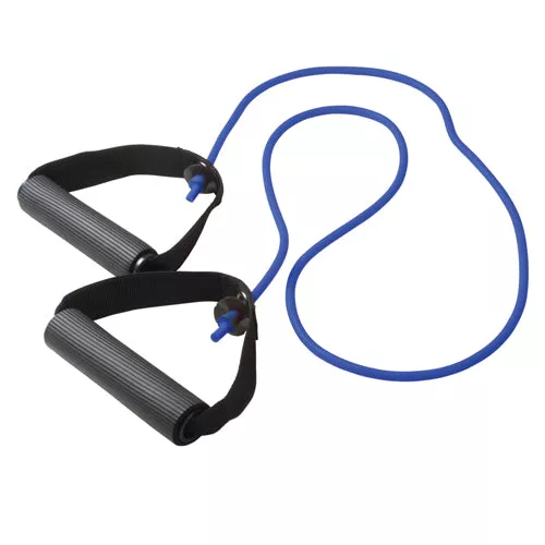 Cando Exercise Tubing w/handle Blue Heavy48