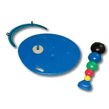 Cando Multi-Axial Positioning System – Board, 5-Ball Set with Rack, 2 Weight Rods with Weights