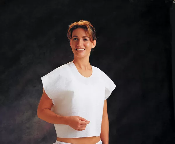 Capes, 30″ x 21″; White; (100) Capes/Case