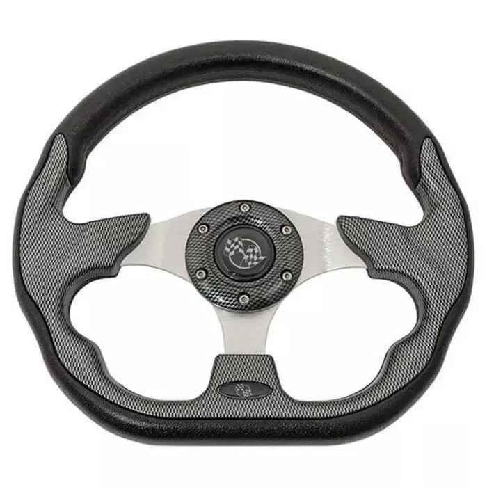 Carbon Fiber Racer Steering Wheel