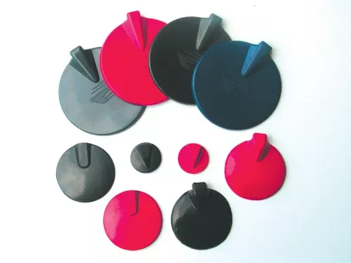 Carbonflex Electrodes- Insulated 3 x5Red