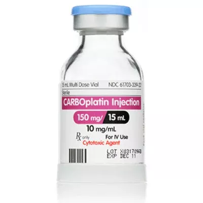 Carboplatin Injection 150 mg / 15 mL Multiple Dose Vial 15 mL (RX)