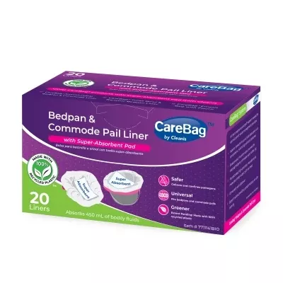 CAREBAG Bedpan Liner CASE