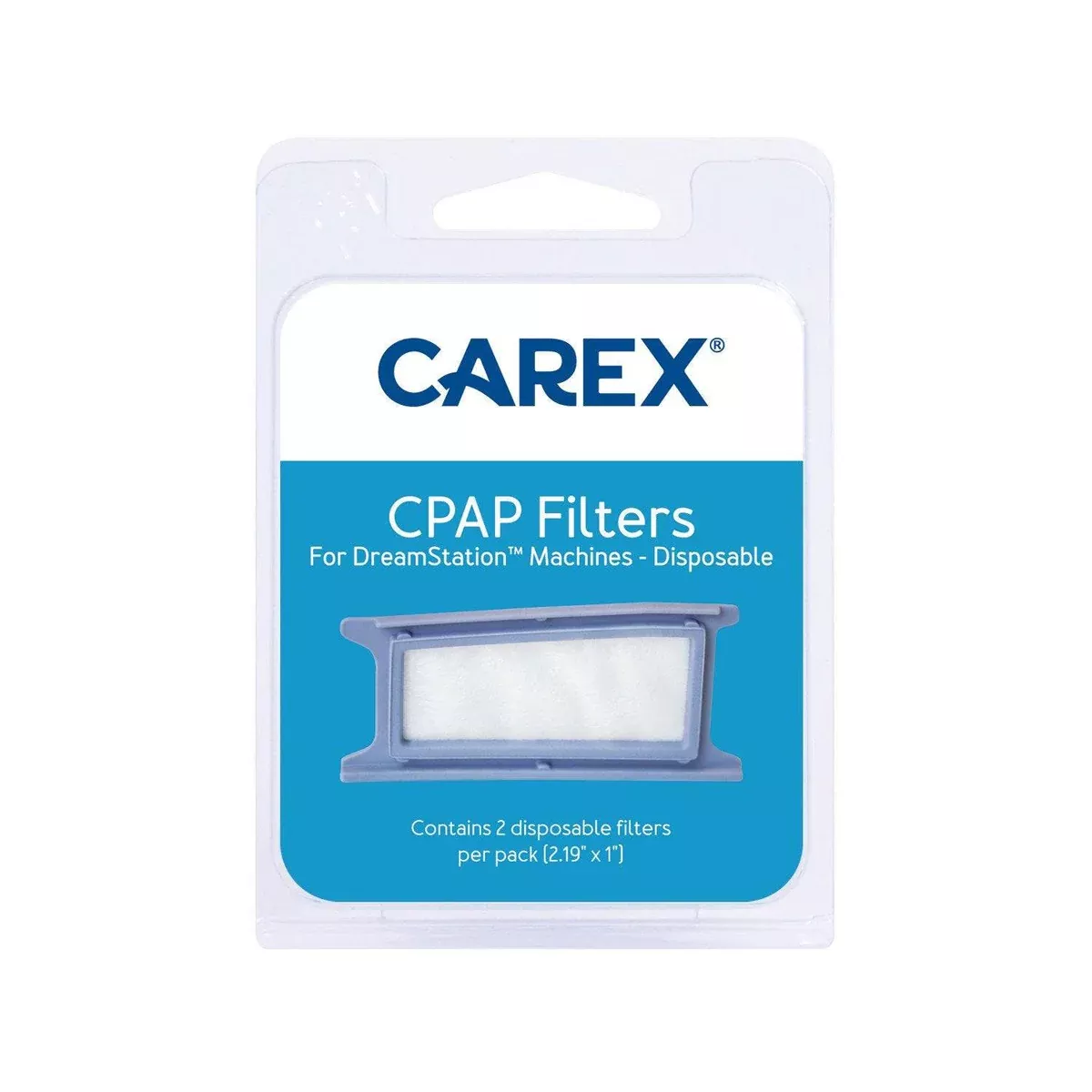 Carex CPAP Filters for DreamStation Machines - Disposable