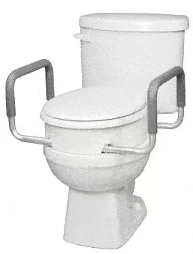 Carex Raised Toilet Seat Elevator with Handles B317-00