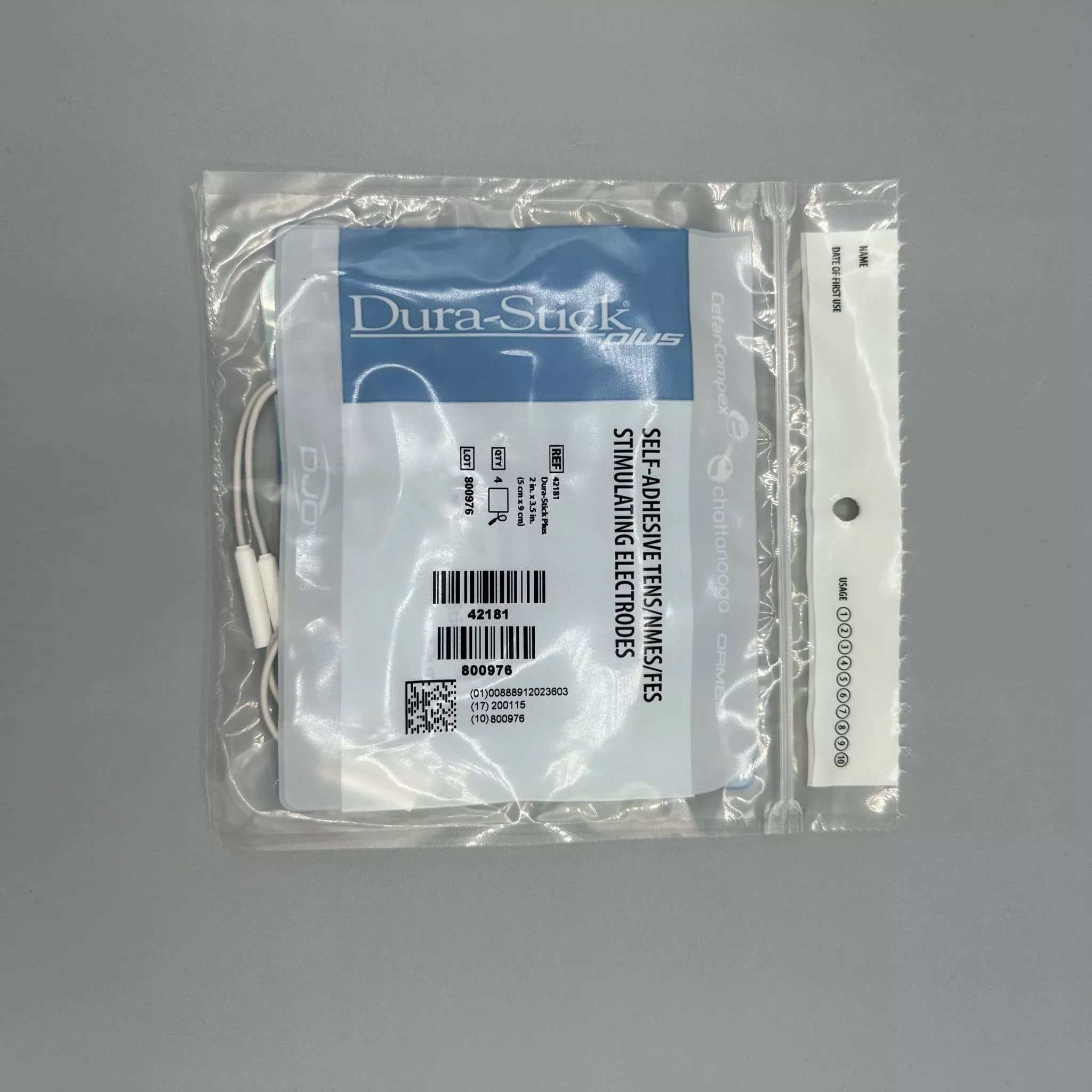 Chattanooga Dura Stick Self Adhesive TENS Electrodes