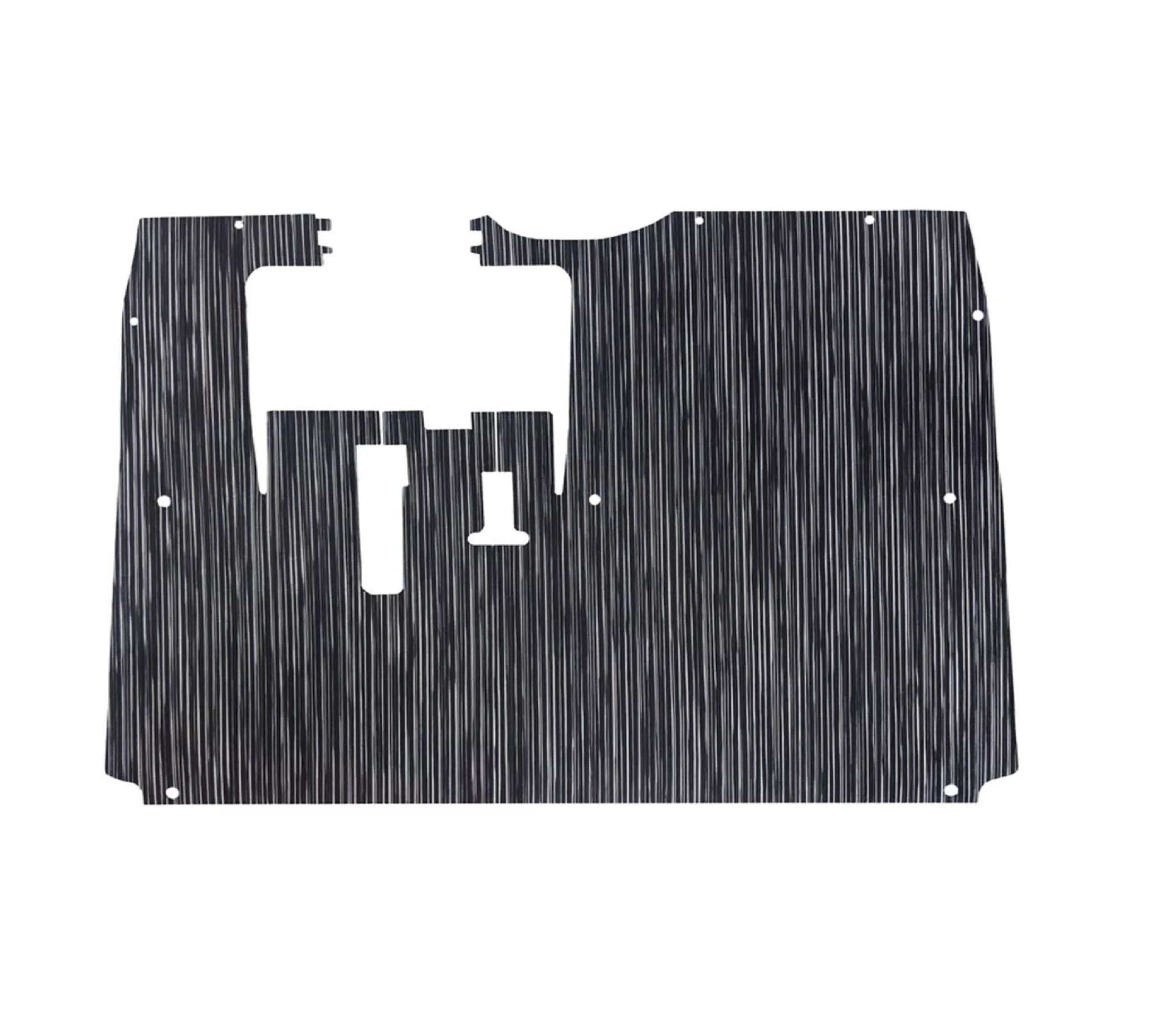 Chilewich Premium Yamaha Black Ribweave Floor Mat (Model G29/Drive)