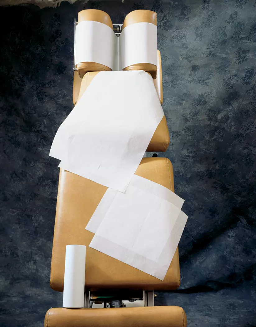 Chiropractic Headrest Rolls/Sheets, Smooth Headrest Rolls, 8.5″ x 225′ Roll’ (25) Rolls/Case