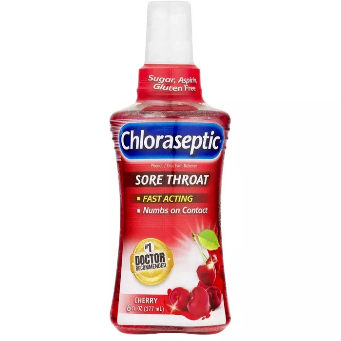 Chloraseptic Sore Throat Cherry Spray 6 oz