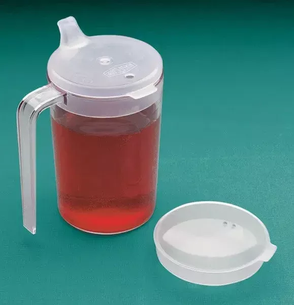 Clear Polycarb Spillproof Mug