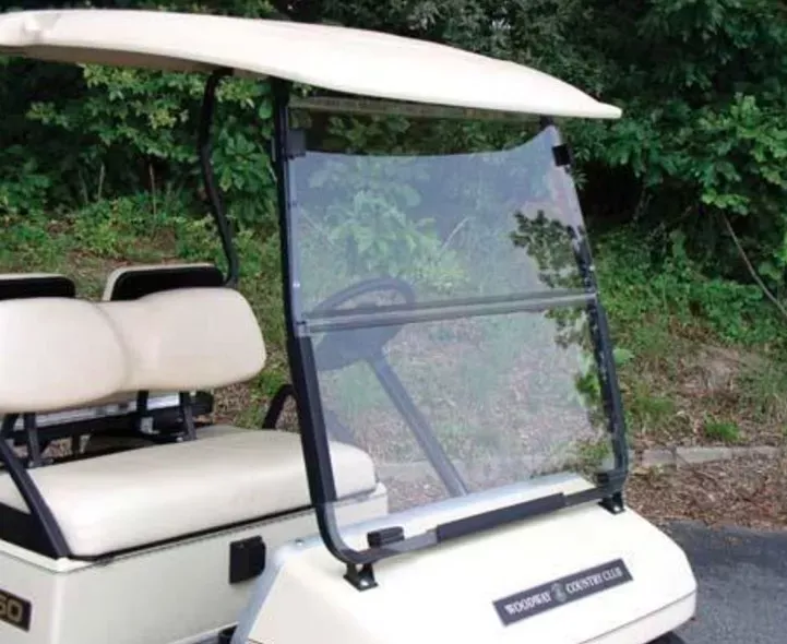 Clear Yamaha Folding Windshield – 1/4″ (Models G14-19)