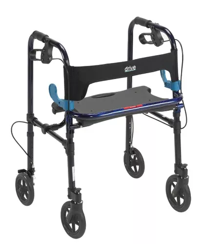 Clever-Lite Folding Rollator Adult w/8Casters
