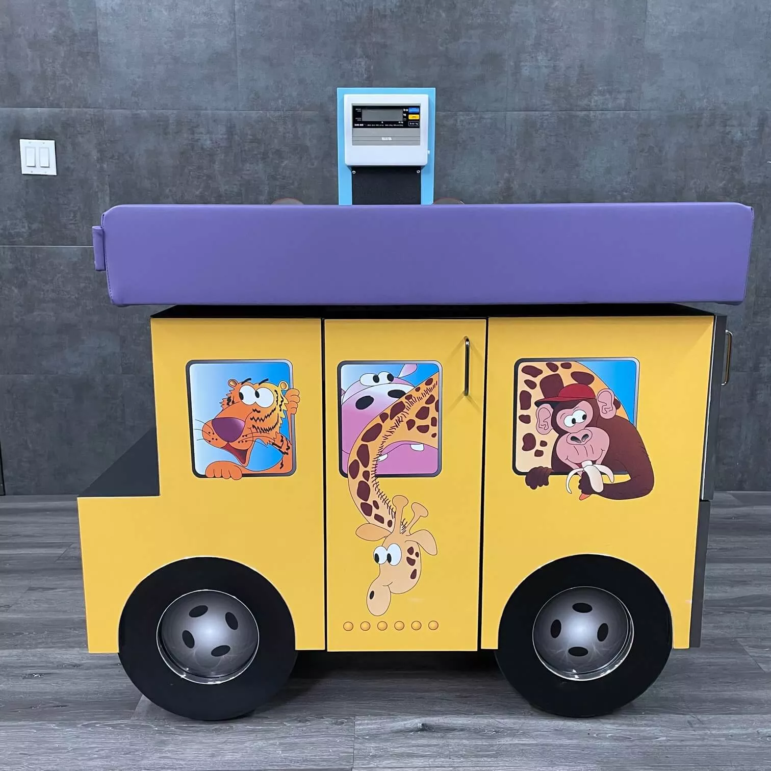 Clinton Zoo Bus Pediatric Exam Table