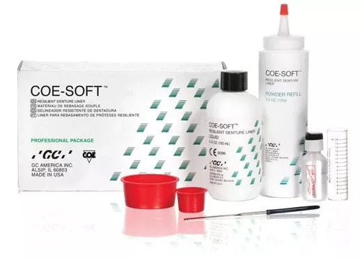 Coe-Soft Denture Reline Material 6 oz Powder