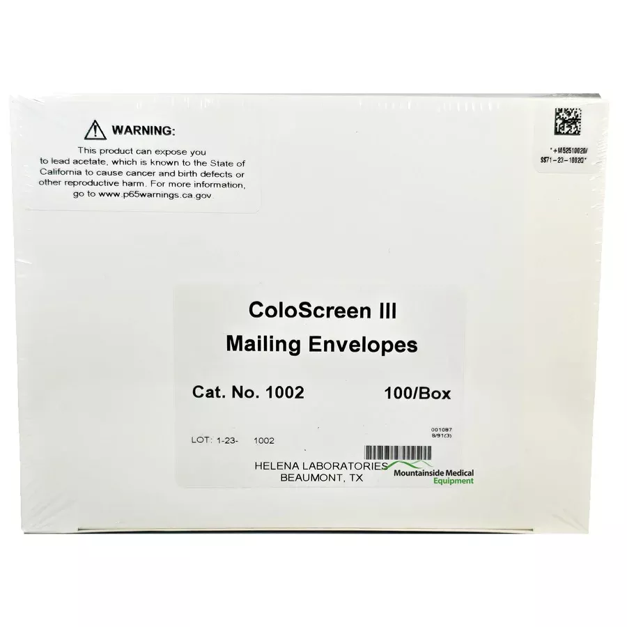ColoScreen III Mailing Envelopes 100/Box
