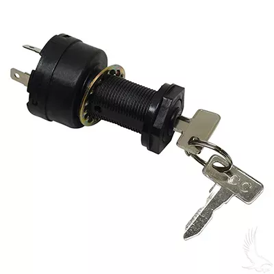 Common Key Ignition Switch for Club Car Tempo, Onward, Precedent (2004-Current)