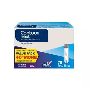 Contour Next Blood Glucose Test Strip (70 count)