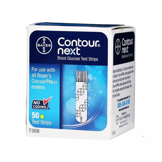 Contour Next Blood Glucose Test Strips – 50 Count