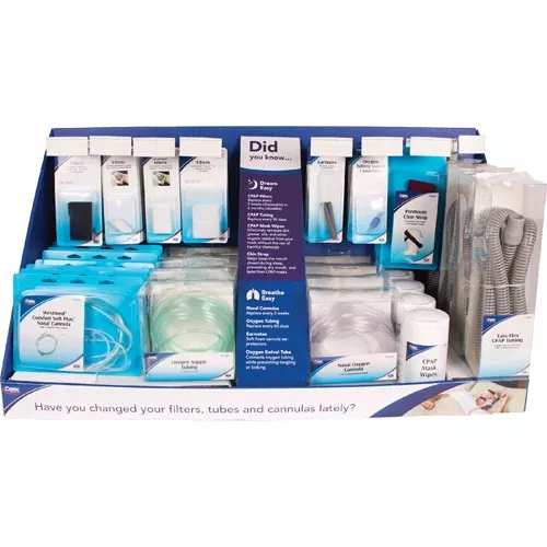 CPAP Respiratory Counter Display 54 Pieces Plus Display