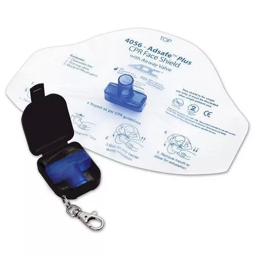 CPR Face Shield with Airway Shield Keychain