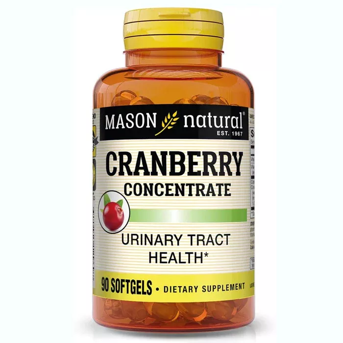 Cranberry Urinary Tract Health Supplement with Vitamin C & E, 90 Count