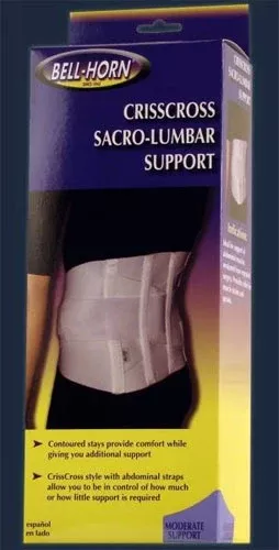 Criss Cross Sacro-Lumber SupportExtra Large 42- 50