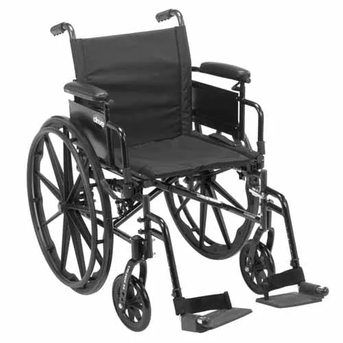 Cruiser X4 W/C 16w/ELR & Ht Adj Flip-Back Full Arms