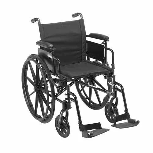 Cruiser X4 W/C 18w/ELR & Ht Adj Flip-Back Desk Arms