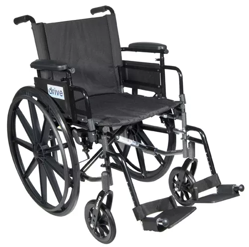 Cruiser X4 W/C 20w/SF & Ht Adj Flip-Back Desk Arms