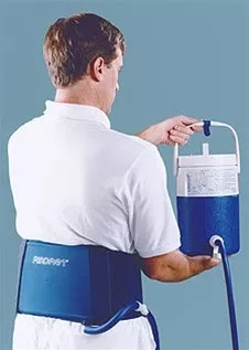 Cryo/Cuff Gravity Cooler with Back/Hip/Rib Cuff