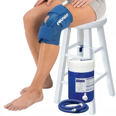 Cryo/Cuff Gravity Cooler with Knee Cuff