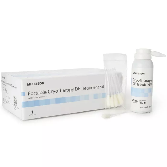 CryoTherapy DE Treatment Kit with 30 Round Tips, 20 Arrow Tips