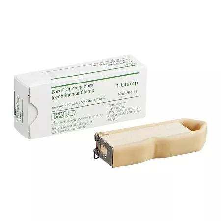 Cunningham Clamp for Male Incontinence, 2-inch Sponge Rubber