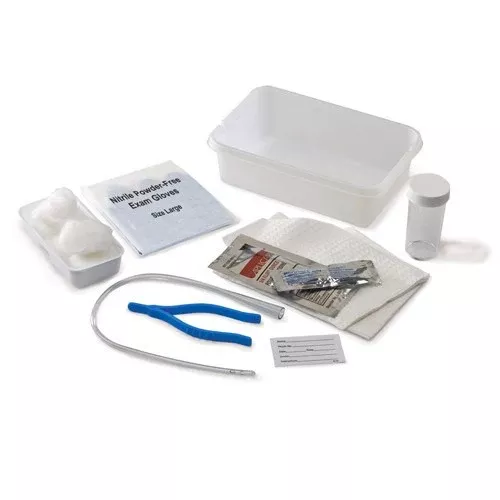 Curity Urethral Catheter Tray with Vinyl Catheter